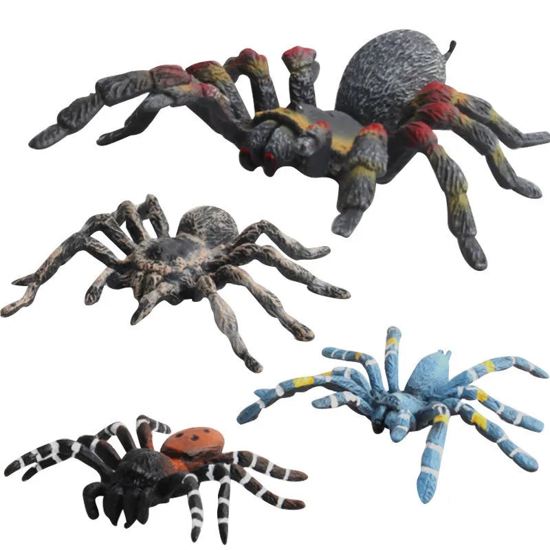 10cm Large Fake Spider Simulation Animal Model Tarantula Black Spider Fun Halloween Prank Horror Props - product image 1