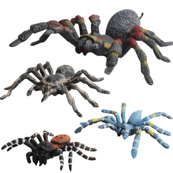 10cm Large Fake Spider Simulation Animal Model Tarantula Black Spider Fun Halloween Prank Horror Props - product image 1
