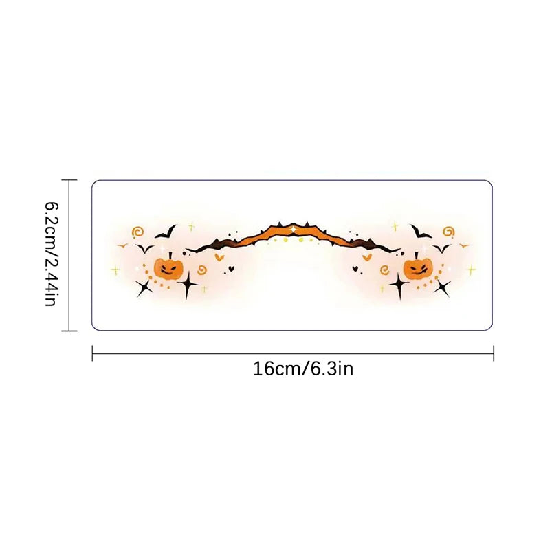 10pcs Halloween Vampire Bat Fake Freckles Temporary Tattoo Stickers For Child WomanHot Stamping Freckles - product image 6