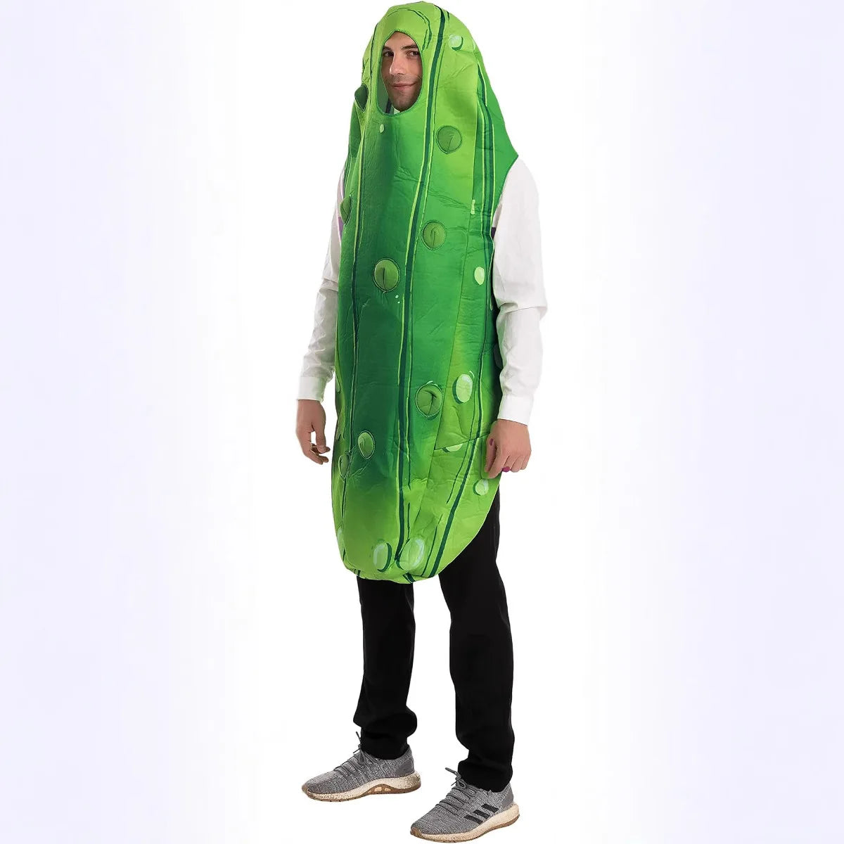 Men's Cucumber Fruit Clothing Sets Cucumber Green Top Costume - alternate view 2