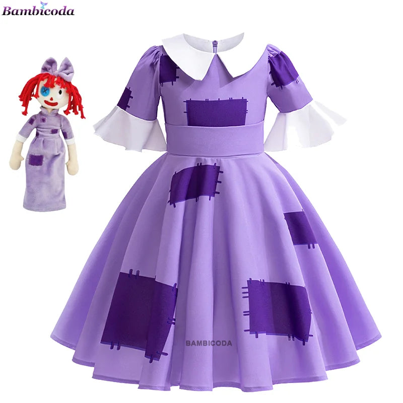 virtual circus Clown Jumpsuit Costume - b1 - product image 3