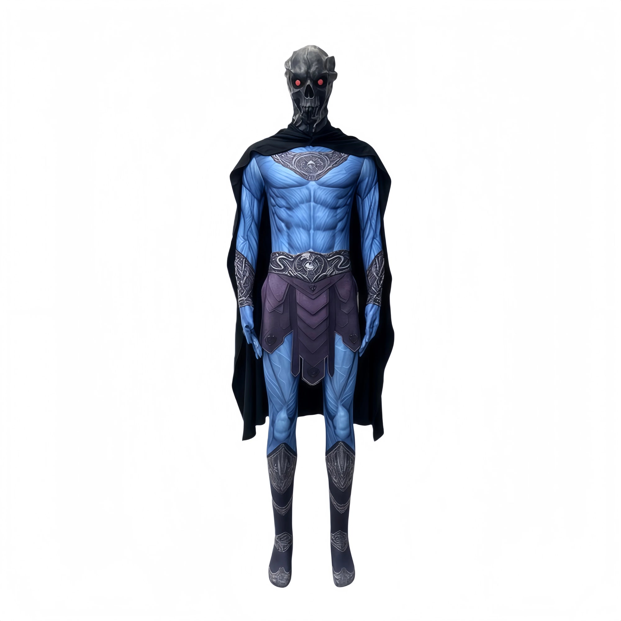Deluxe Cosmic Giant Skeleton King Costume Cosplay Adult Supervillain Disguise Halloween Costume For