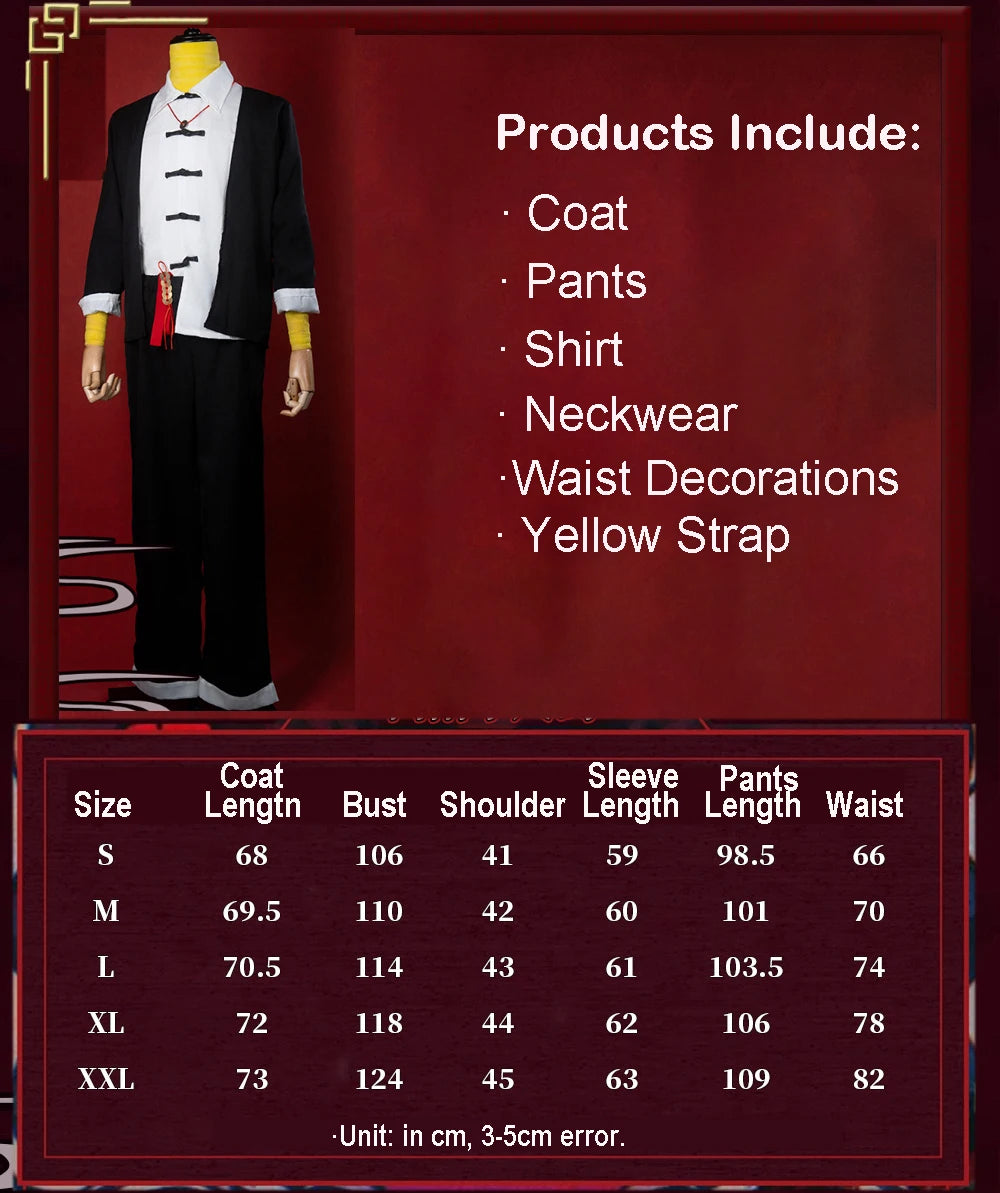 Chinese Horror Game Liyuting Cosplay Costume Cheongsam Suits Halloween Carnival Fancy Outfit - product image 8