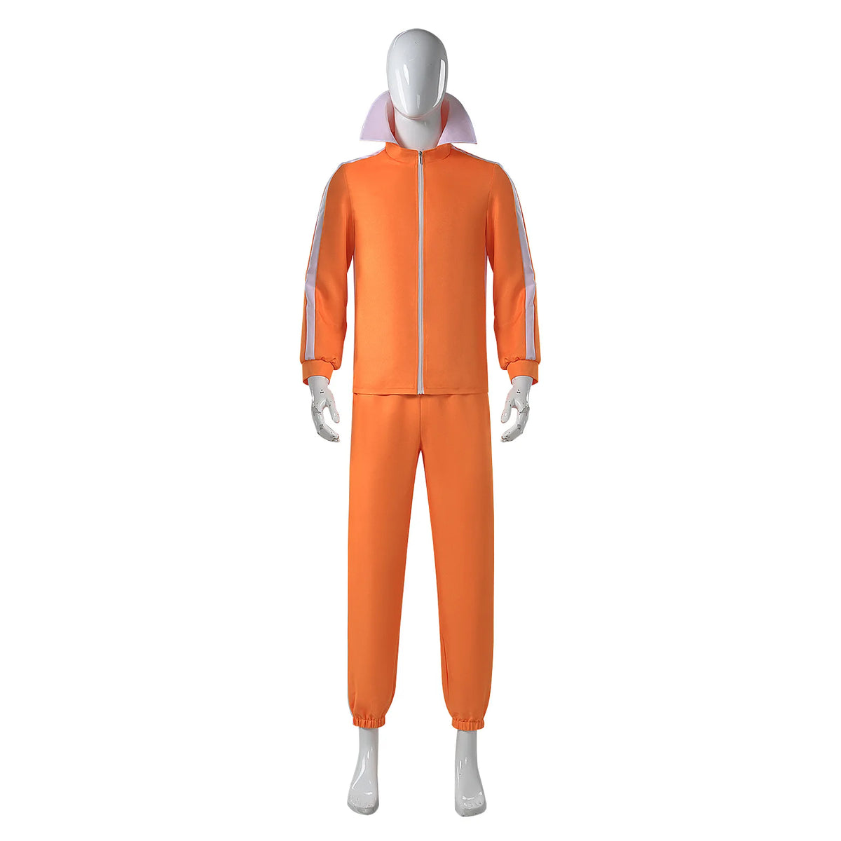 Vector-Inspired Orange Villain Costume for Adults | Jacket & Pants