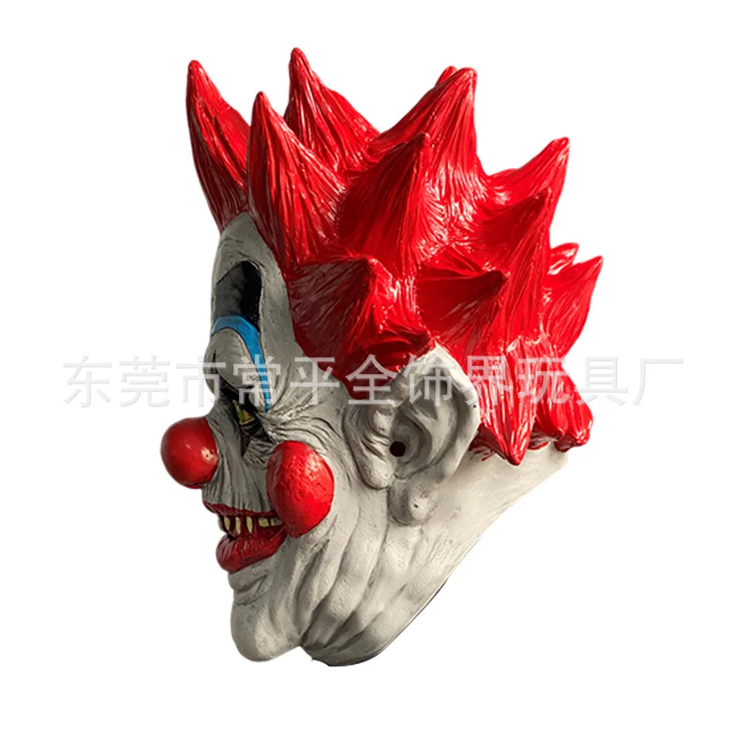 Killer Klowns From Outer Space Demon Clown Mask Killer Joker Latex Masks Costume Halloween - clown A