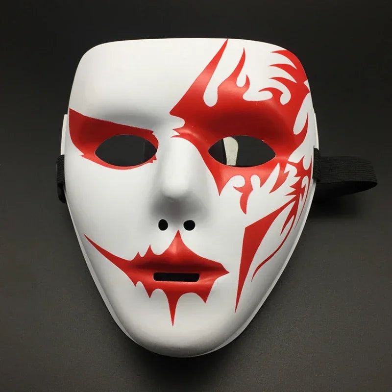 Hand-Painted Full-Face Halloween Masquerade Mask