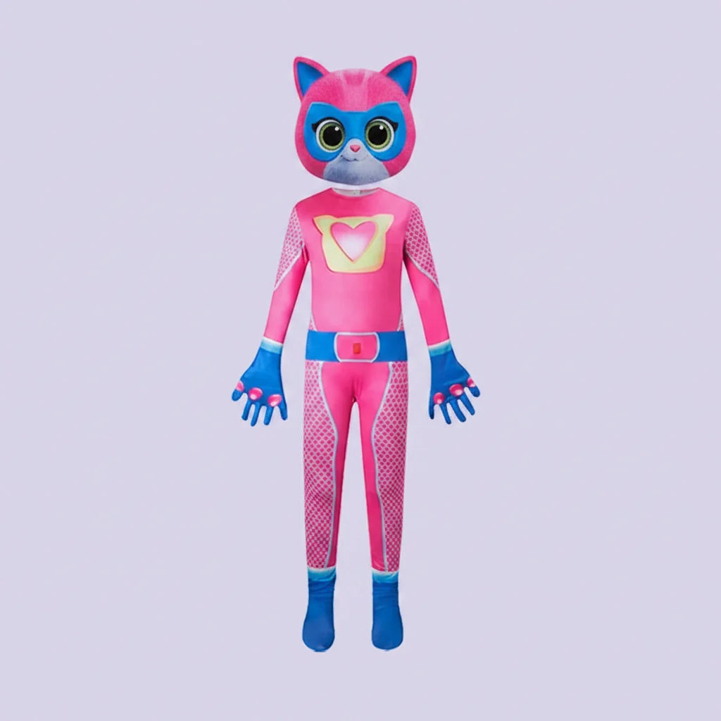 Super Kitties Cat Jumpsuit Costume