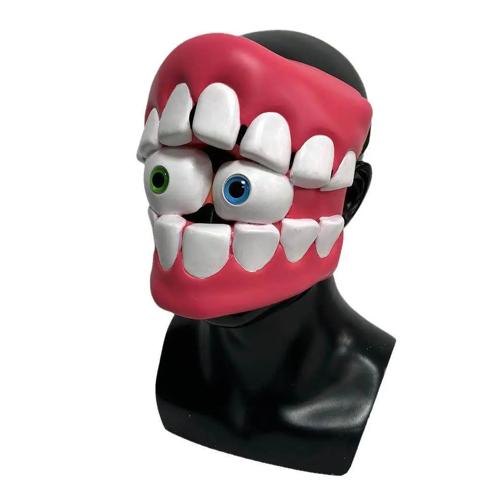 The Amazing Digital Circus Caine Clown Mask Hood Costume Props Halloween Costume Props - View 4