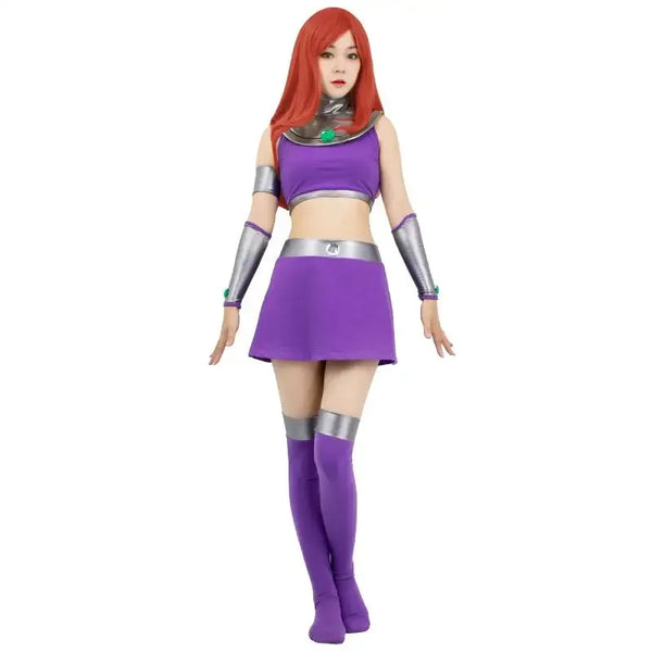 Women's Purple Space Princess Costume – Halloween Party Outfit