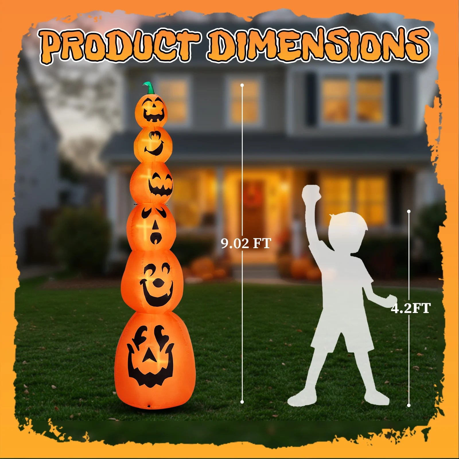 9 Ft Halloween Inflatable - product image 7