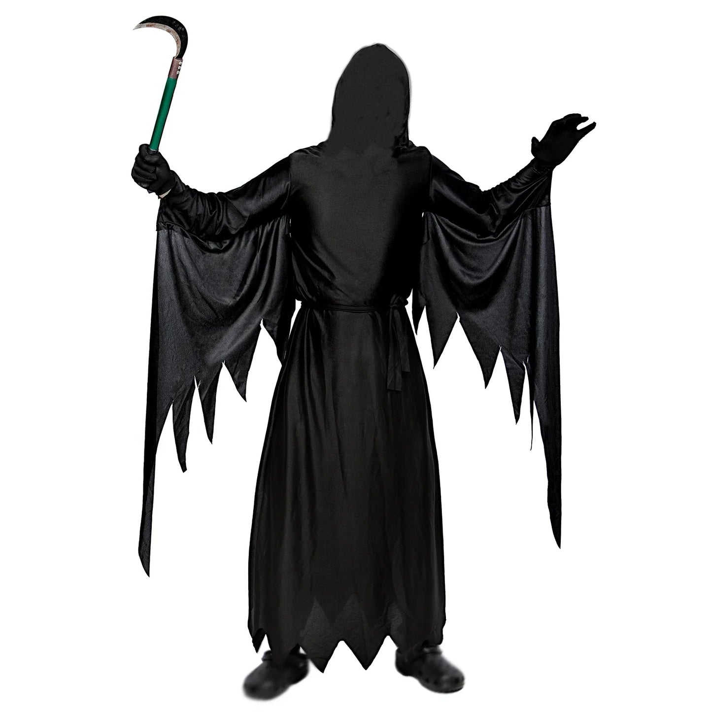 Halloween Ghost Costumes Adult Children Cosplay Clothing Scream Ghost Dress Up Props Prom Reaper Cosplay Death Costumes