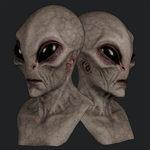 Horrible Alien Mask Horror Alien Supersoft Mask Creepy Halloween Party Decoration Scary Funny Cosplay Prop - product image 1