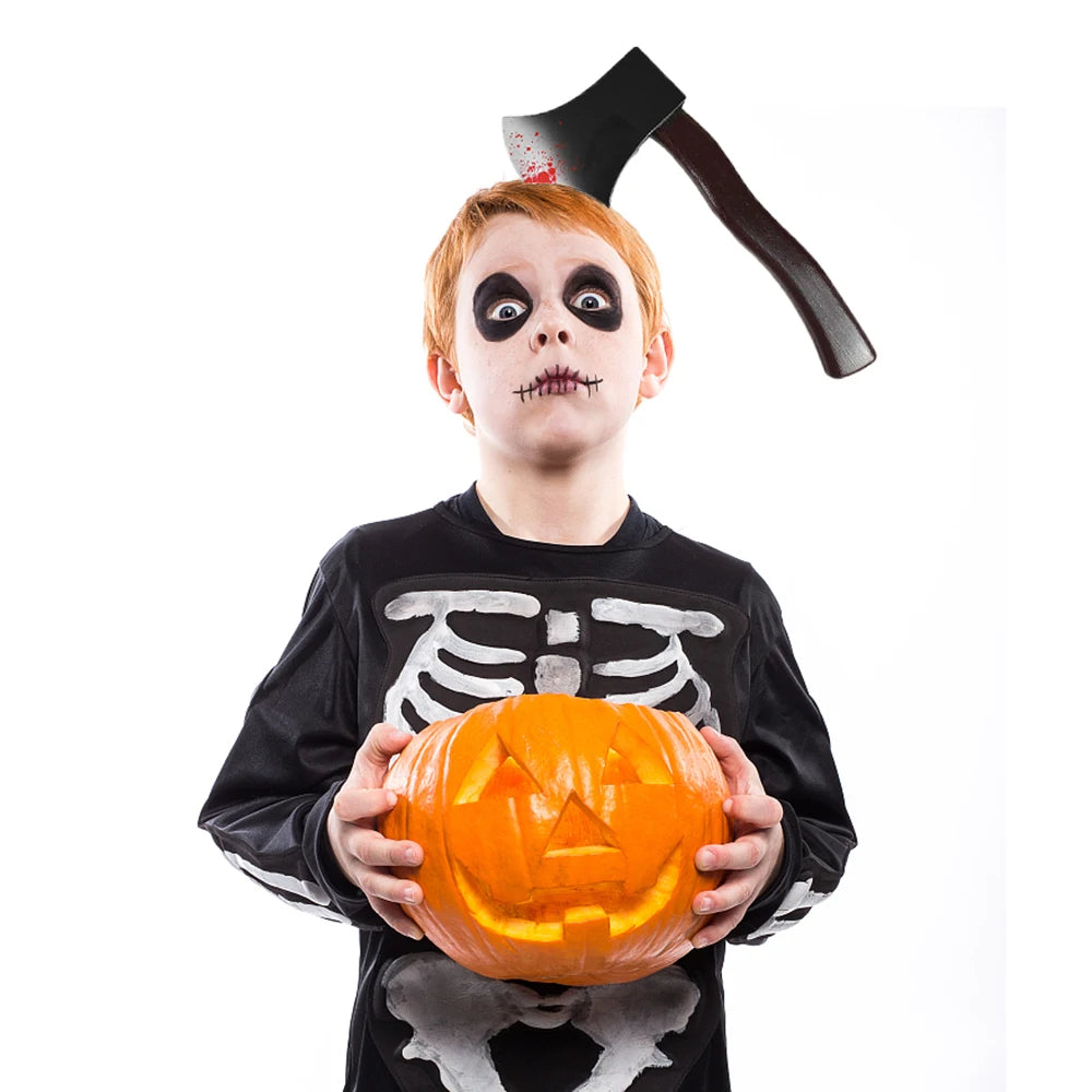 Fake Axe Knife & Scissors Halloween Headbands