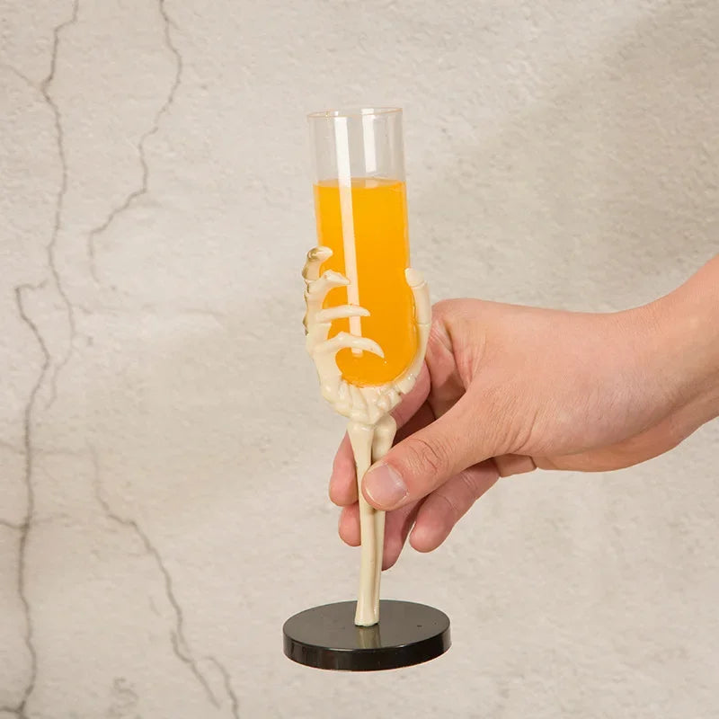 Halloween Decorations Retro Goblet Tableware Skeleton Hand Arm Design Plastic - product image 5