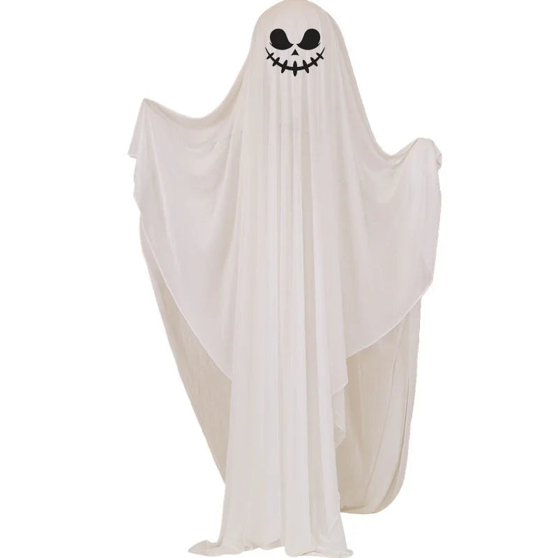 85/65-Inch Life-Size Scary Standing Ghost Glow-in-the-Dark OutdoorHalloween