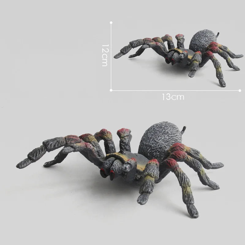 10cm Large Fake Spider Simulation Animal Model Tarantula Black Spider Fun Halloween Prank Horror Props - product image 8