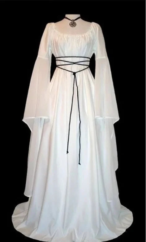 Medieval Witch Dress for Women Halloween Carnival Party Cosplay Performance - product image 3