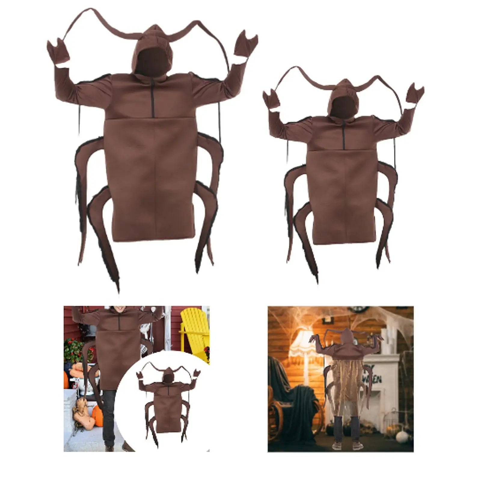 Cockroach Costume Halloween Costume for Pretend Play - Adults