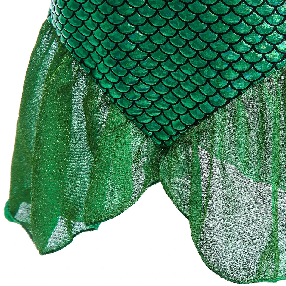 Girl Dresses Princess Costume Kids Mermaid Costume Kids Carnival Birthday Prom