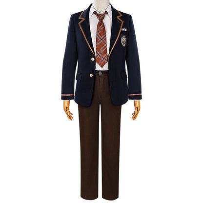 Game Love and Deepspace Costume Man Sylus Costume Women Hunter High School JK Uniform Coat - Woman set / XXL
