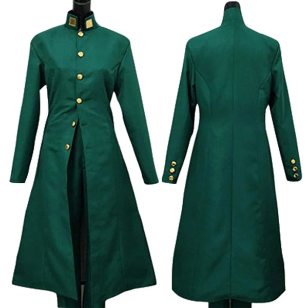 Noriaki Kakyoin Costume Full Uniform Suit Outfit Halloween Costume