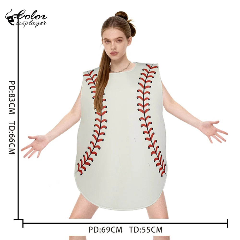 Carnival Usd Dollar Costume Costumes Funny Rugby Baseball Outfit Beach Flip-Flops