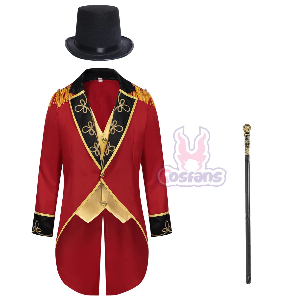 Halloween Circus Set Wildlife Coach Costume Set Prim Set Medieval - product image 2