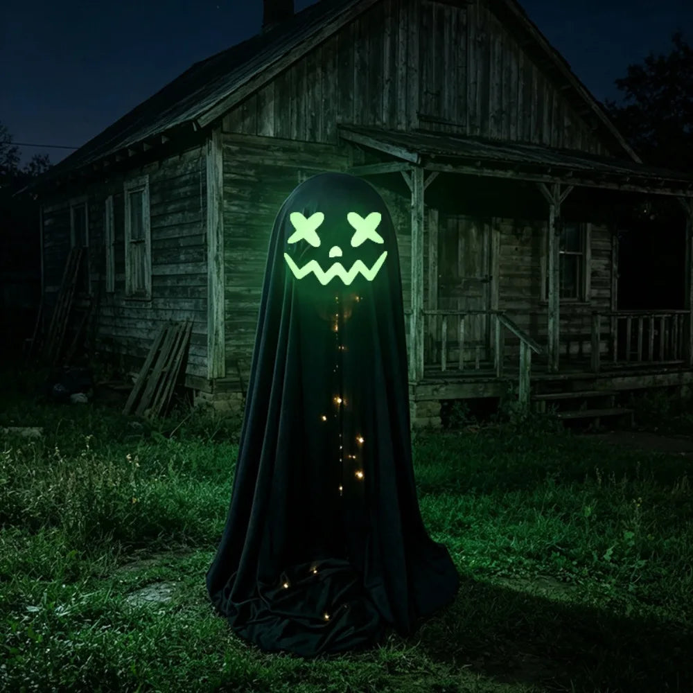 Luminous Halloween Standing Ghost Decor Adjustable Gothic Outdoor Light - up - product image 11