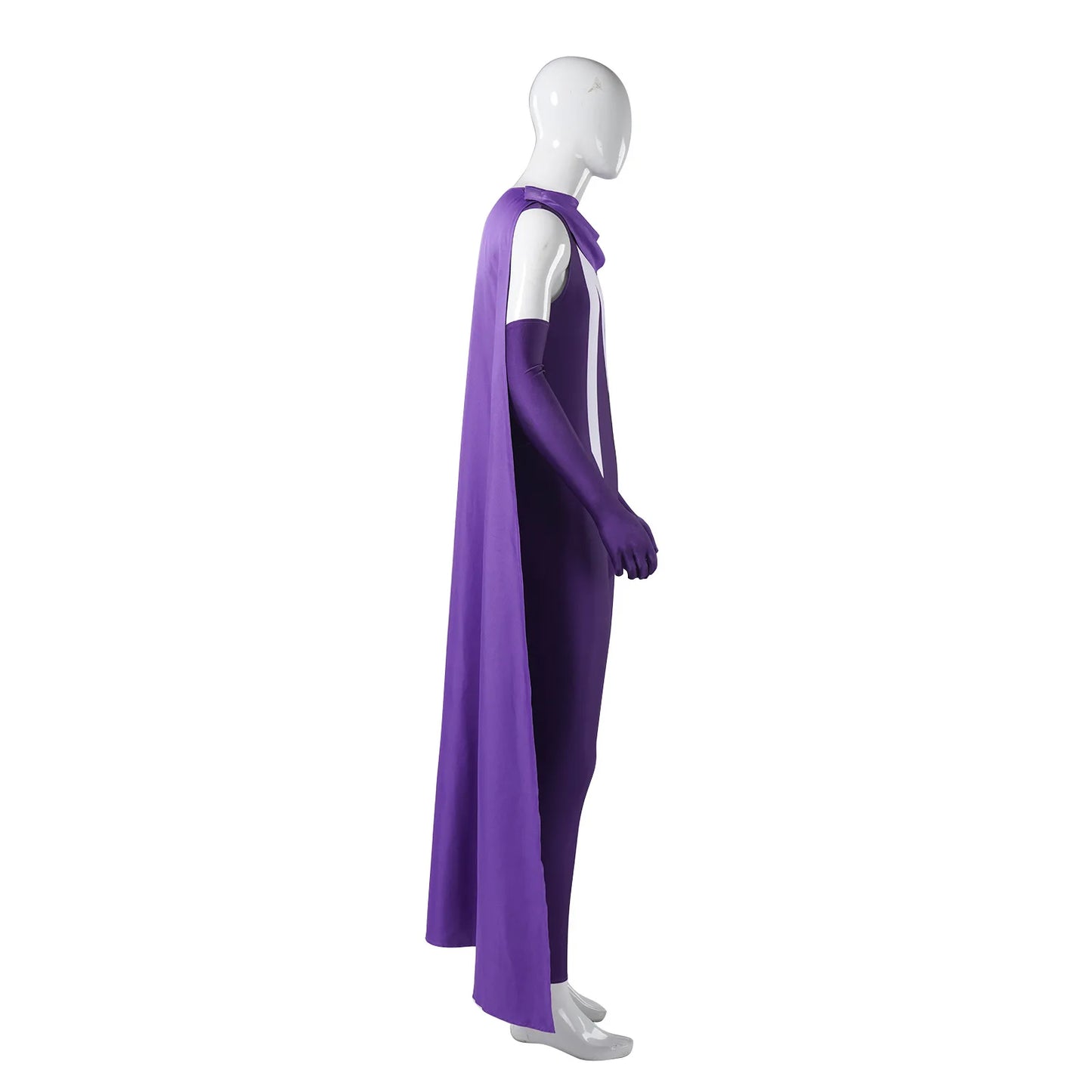 Anime Magneto Costume 97 X Costume Disguise for Men Male Adult Jumpsuit Glove Halloween - H175 / L