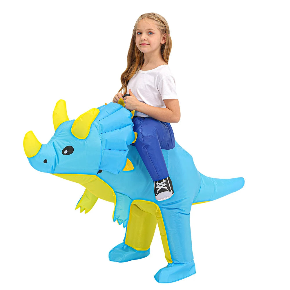 Kids Child Dinosaur Unicorn Inflatable Costume Cute Funny Clothing For Boys Girls Halloween Christmas - product image 20