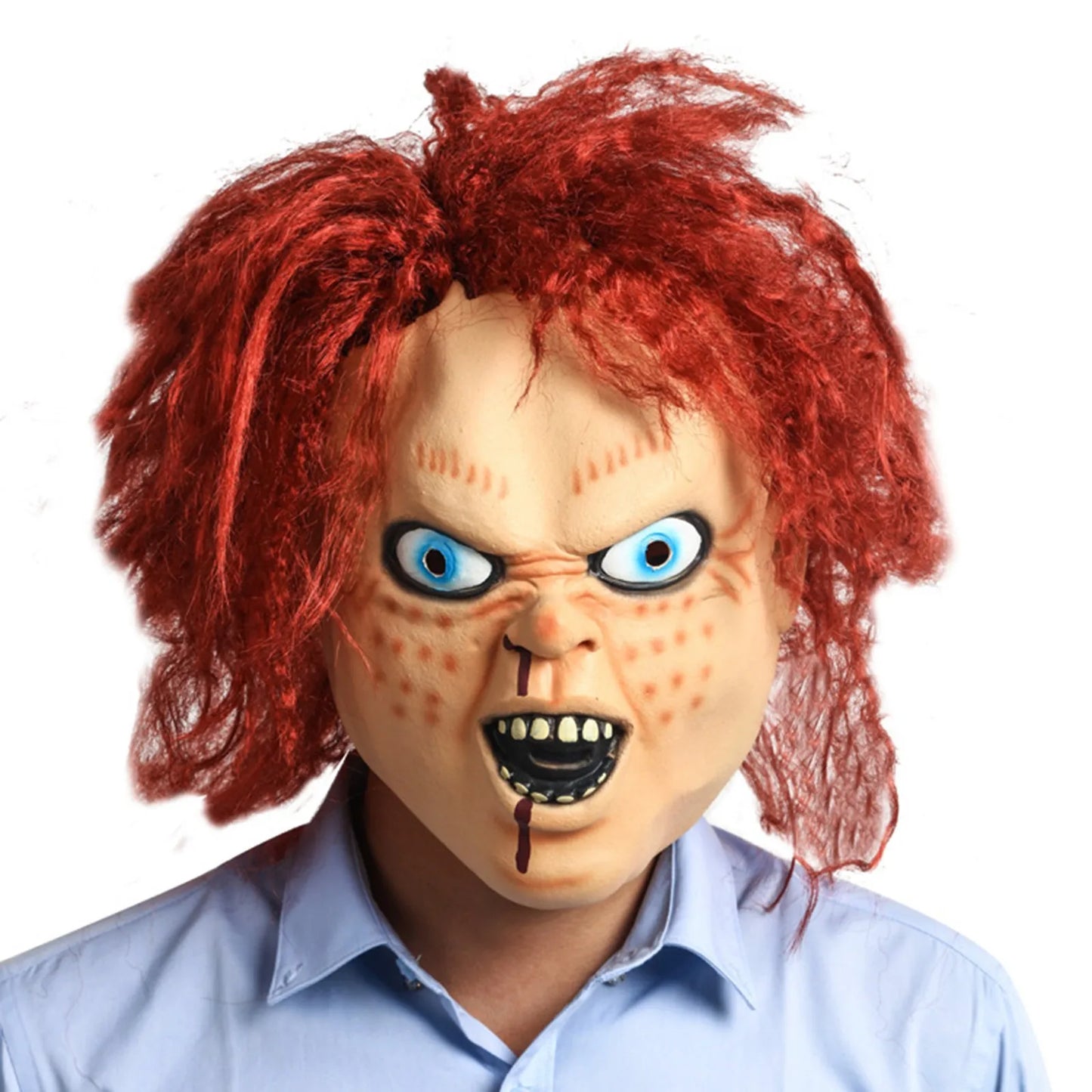 Vampire Latex Mask - product image 6