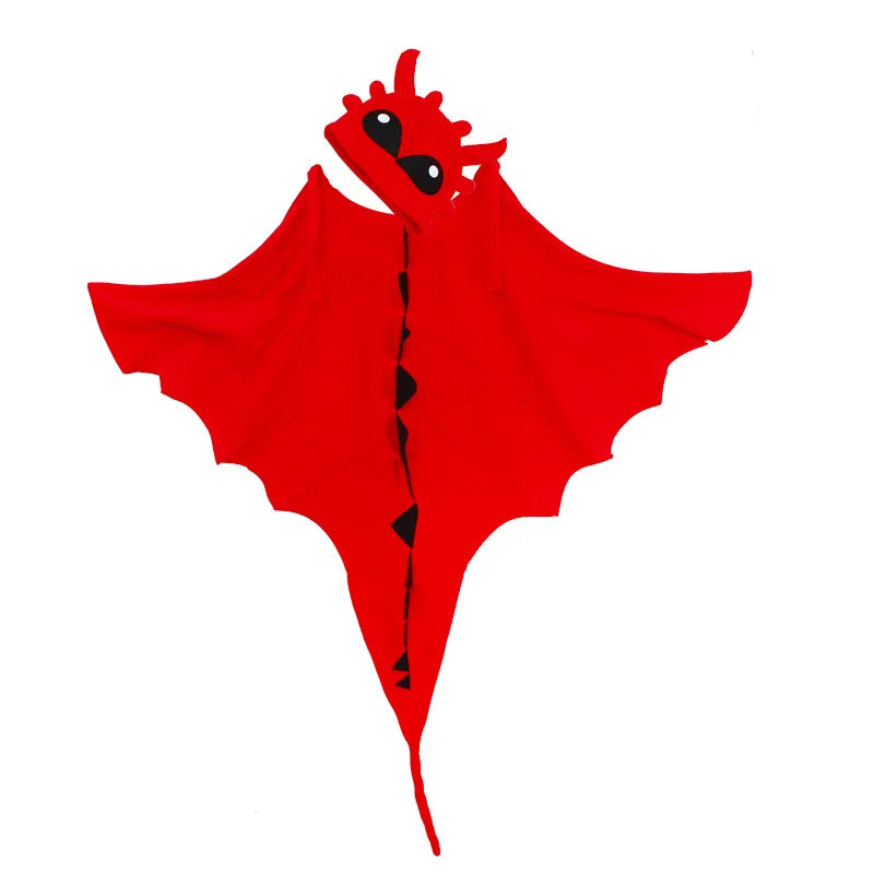 Dragon Costume Cloak with Hat Toothless Dragon Costume Cape Halloween Costumes Cosplay Dinosaur Costume - product image 6