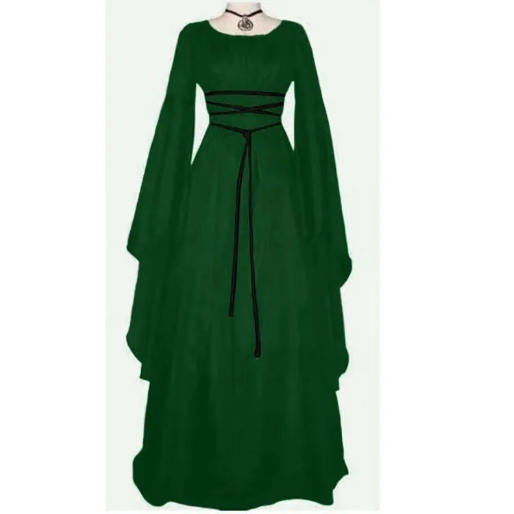 Medieval Witch Dress for Women Cosplay Vampire Bride Halloween Carnival New Clothing Middle Ages Costumes - product image 10