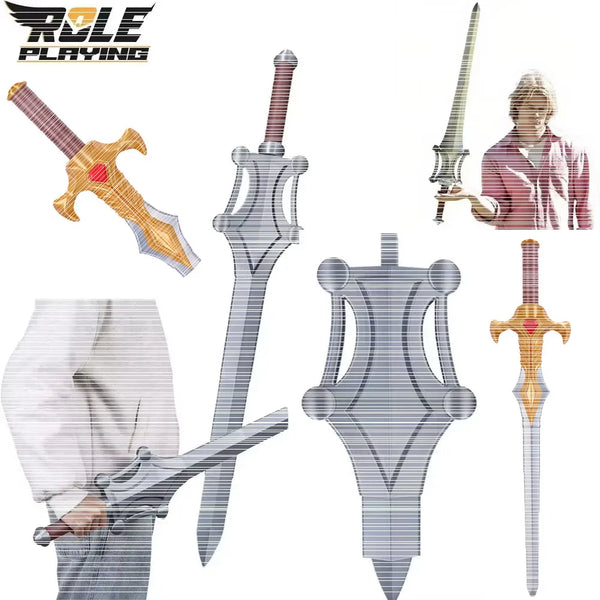 Cosplay Man Knife He Movie Masters Universe Costume Disguise Teela Sword Props Men Women OutfitHalloween