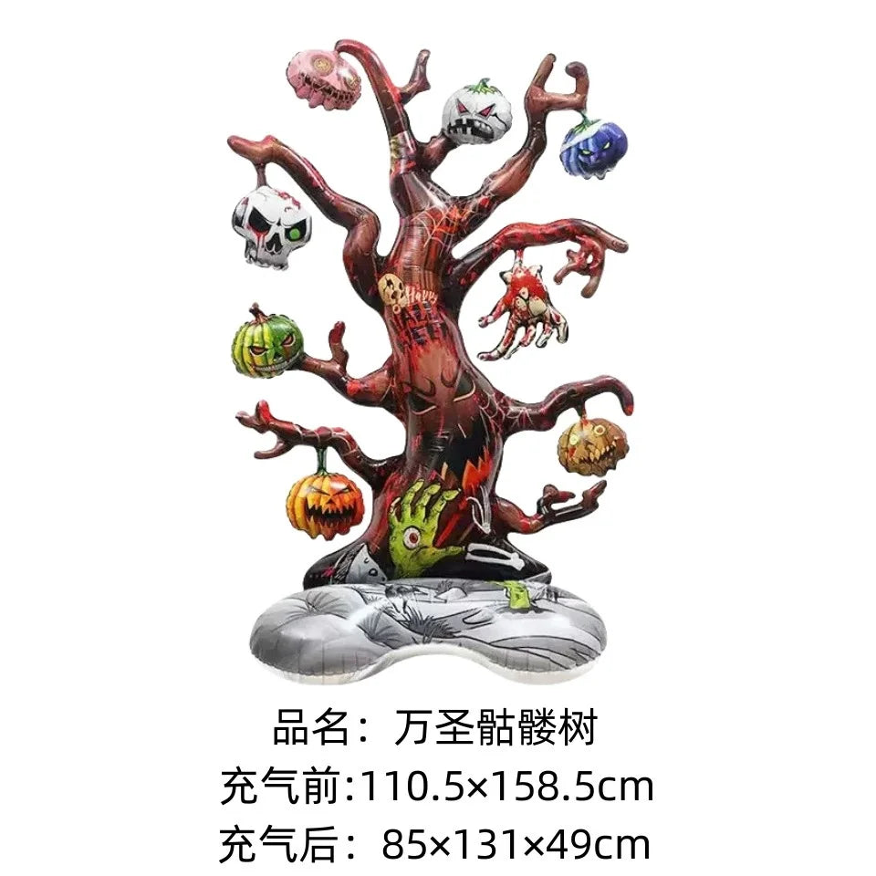 1-Piece Halloween - Themed Witch Grim Reaper Balloon Set 2025 Halloween - product image 11
