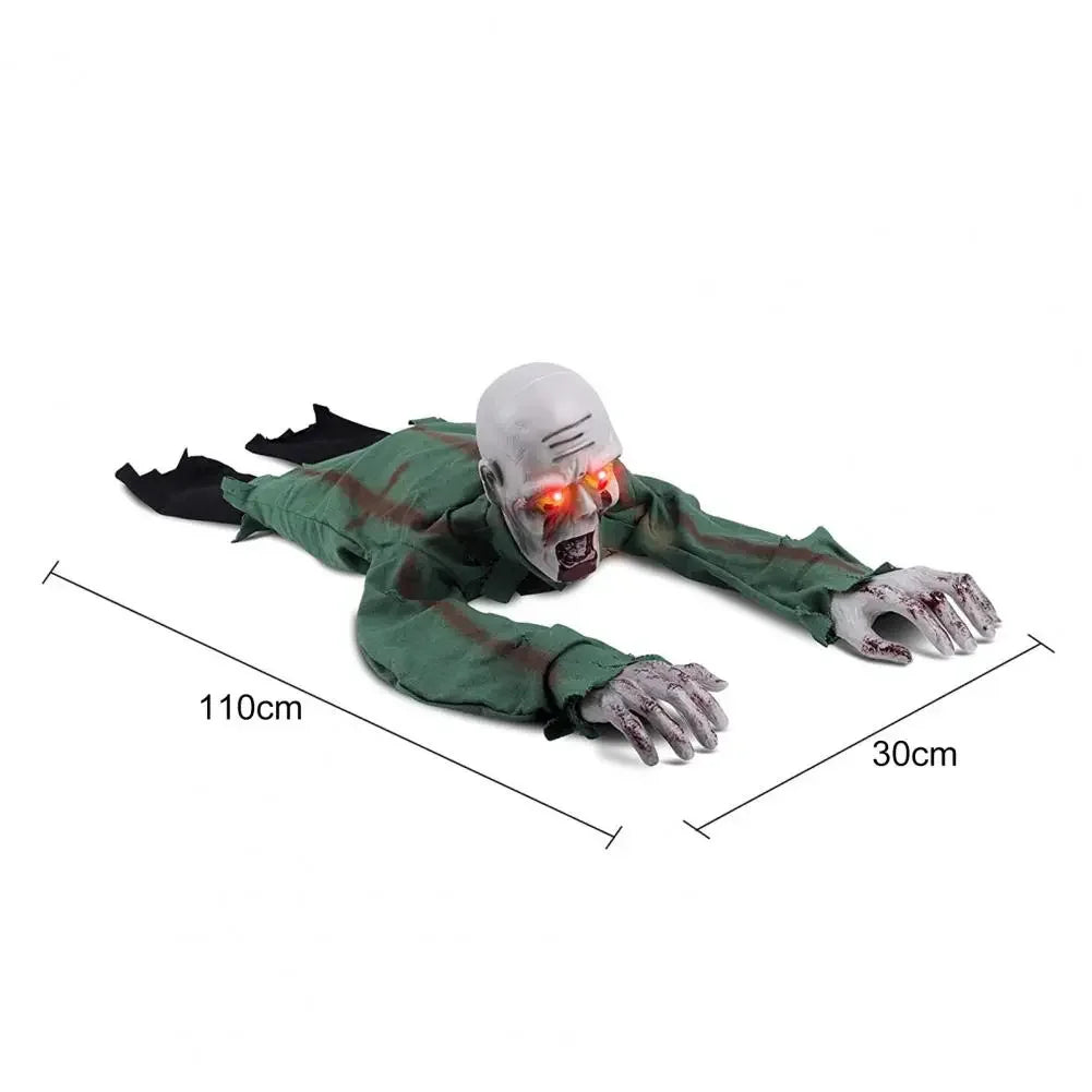 Halloween Spooky Voice-controlled Electric Glowing Crawling Ghost with Realistic Postures Crawling Ghost - product image 7
