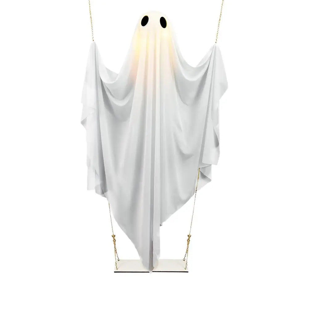 Hanging Swing Ghost Decoration Outdoor Large Hanging Swing Ghost Halloween Decoration Front Porch Courtyard - product image 6