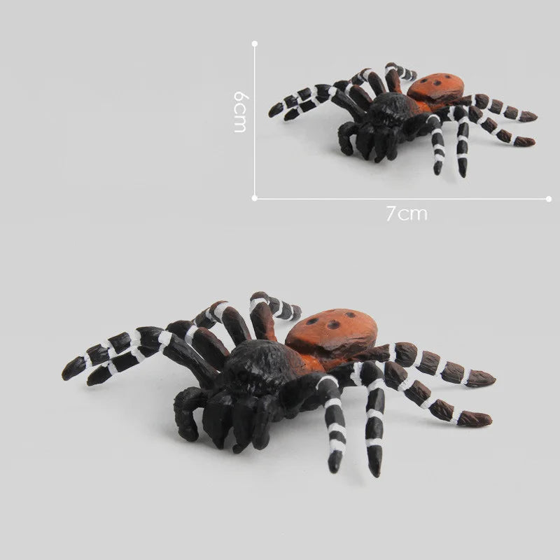 10cm Large Fake Spider Simulation Animal Model Tarantula Black Spider Fun Halloween Prank Horror Props - product image 9