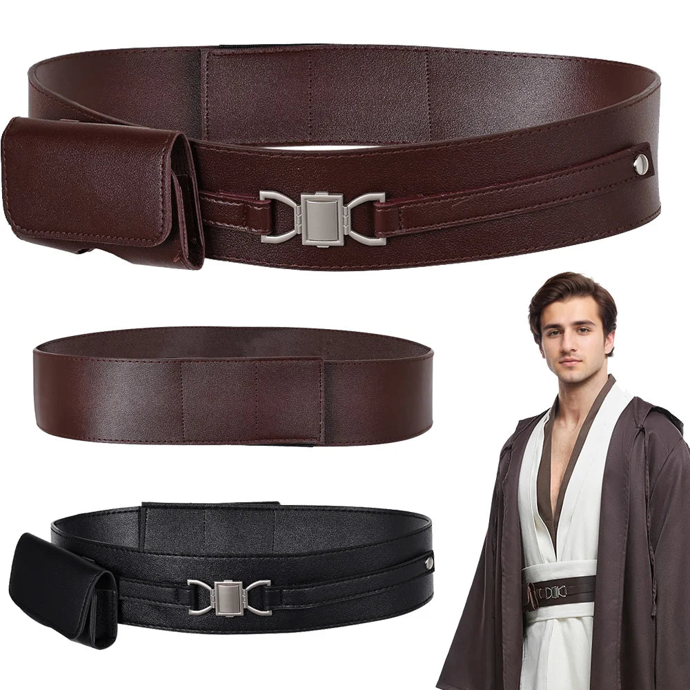 Juedi Knight Anakin Belt Black Brown Movie Space Battle Costume Fantasy Costume