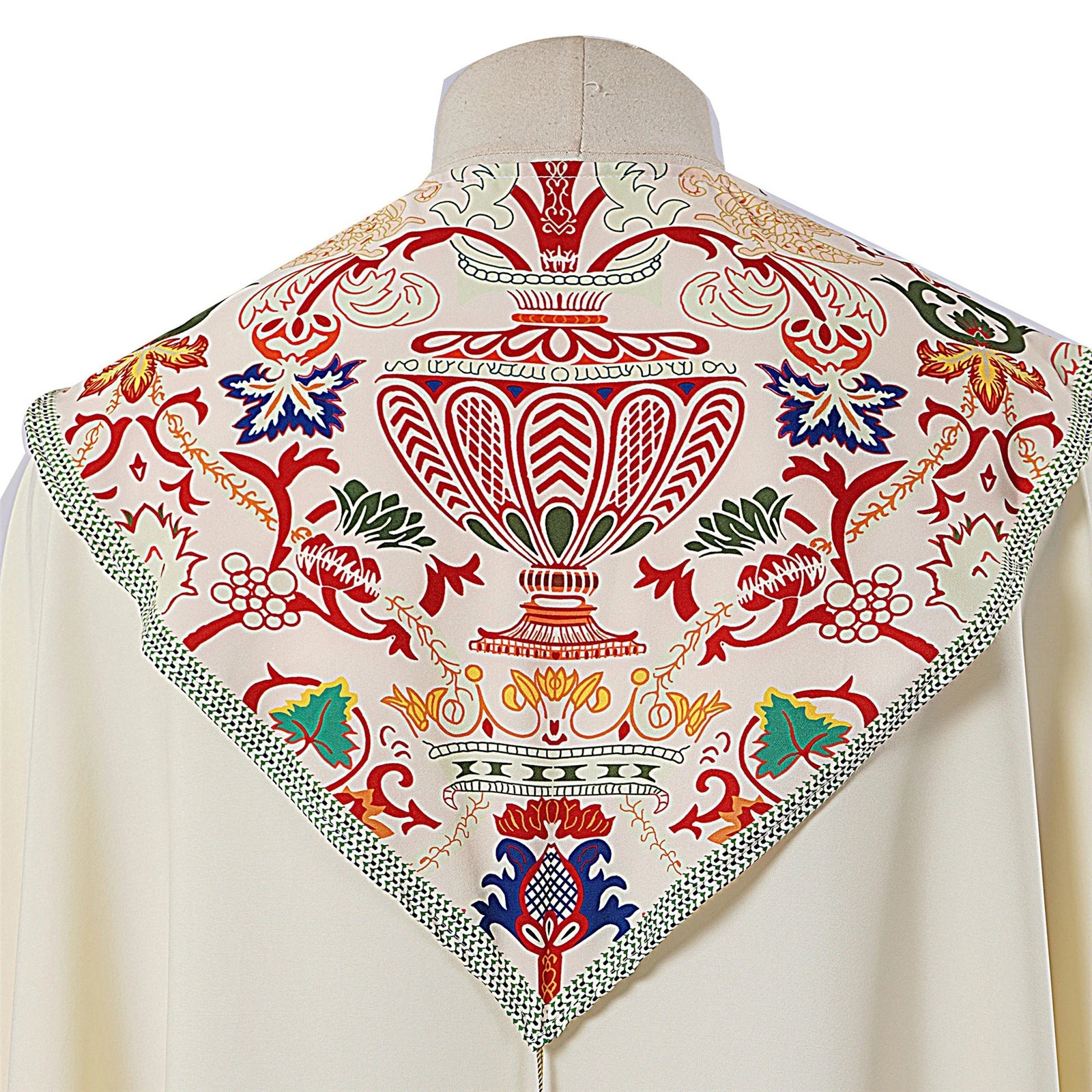 Men's Medieval Church Clergy Cloak Renaissance Cape Robe Halloween Costume - purple / 3XL
