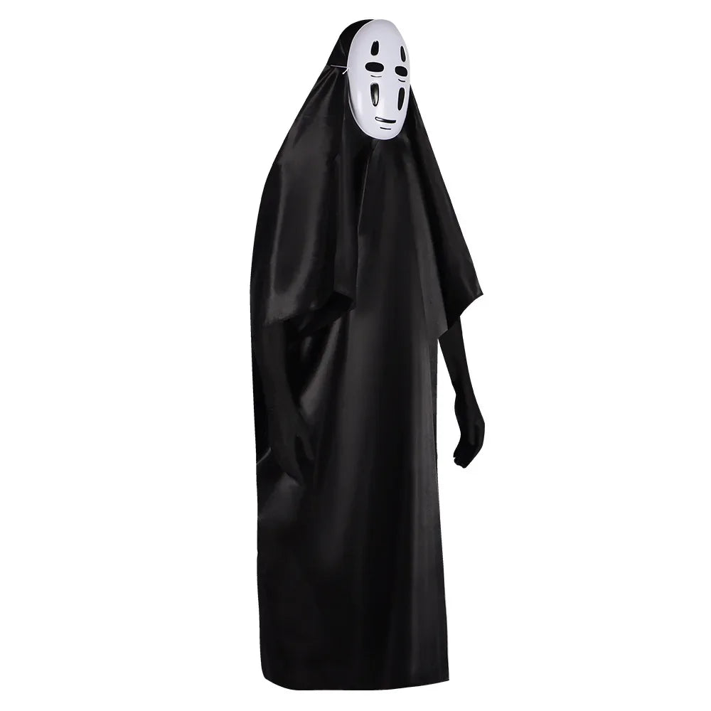 Adult Anime No Face suitable both and including masks Costume - alternate view 2