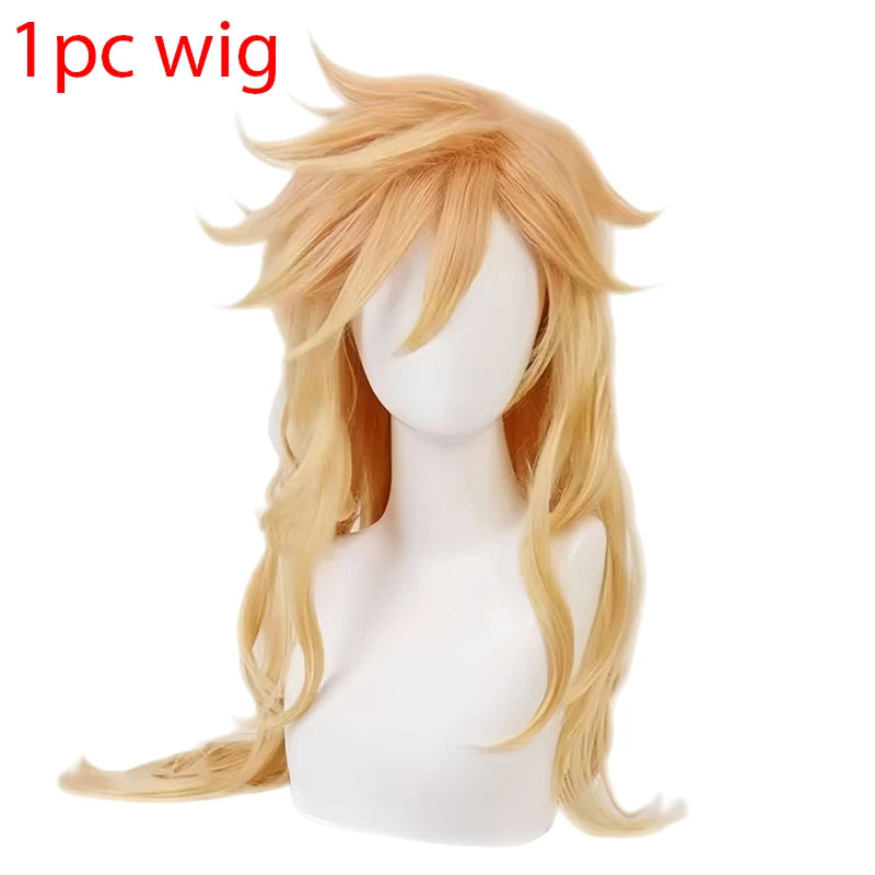 Anime Douma Costume Demon Costume Slayer Tops Cloak Pants Headdress Fan Douma Suti Wig - Style B / S