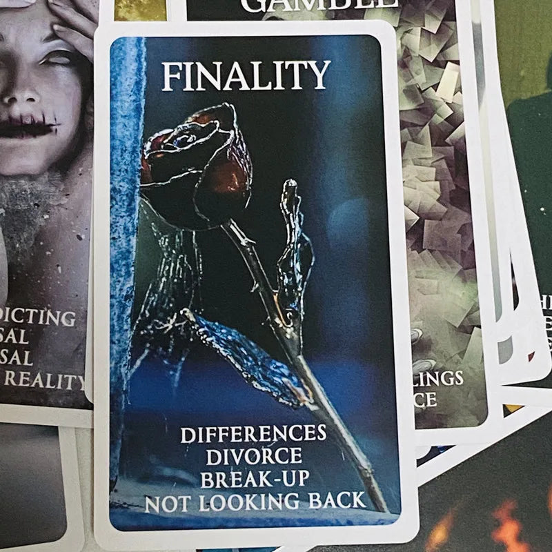 Mystic Black Rose Oracle Deck – 78 Cards