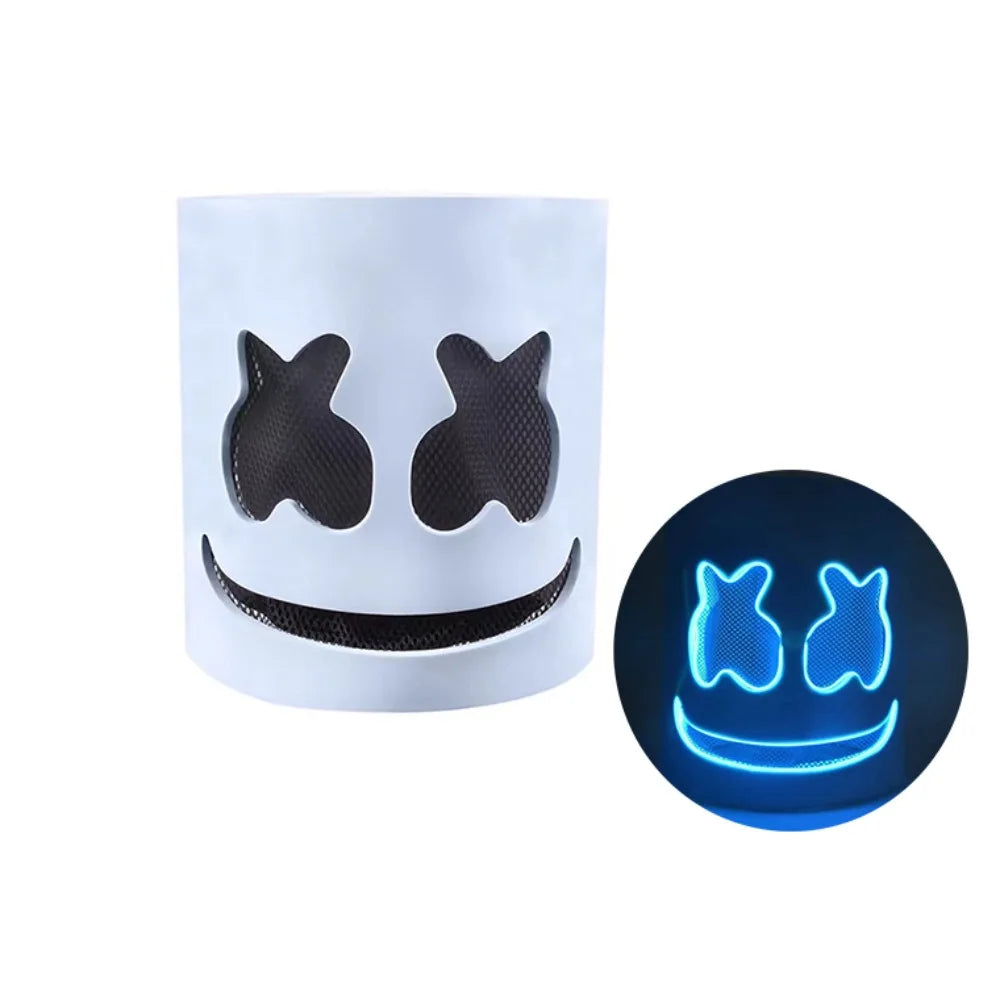 Dj Marshmallow LED Neon Halloween Mask - product image 9