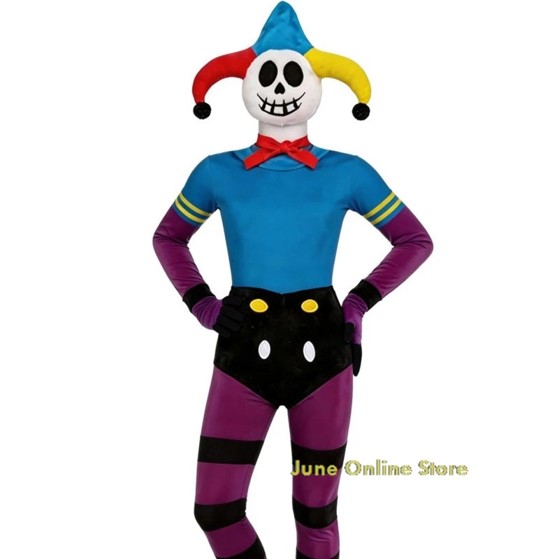 The Costume Monster Prototype Costume Hat Horror Game Cosplay Jumpsuit 110-190 Scary Evil - Costume / 140
