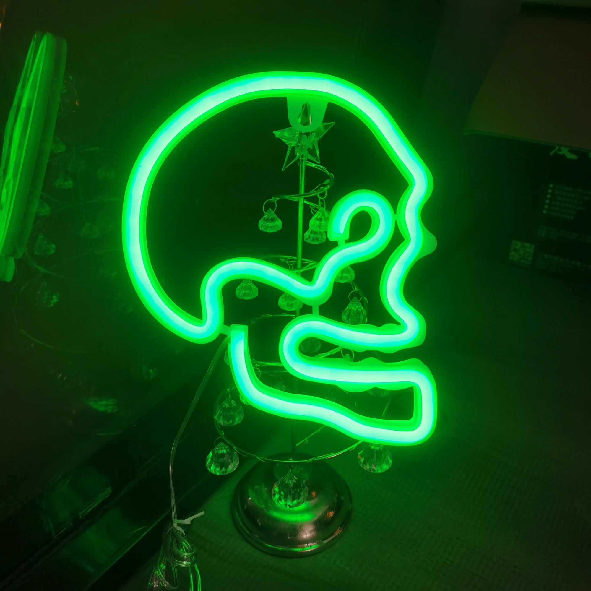Halloween Bat Spirit LED Neon Wall Decor for Party Gift - Terrifying Atmosphere - USB or Battery Powered - product image 26