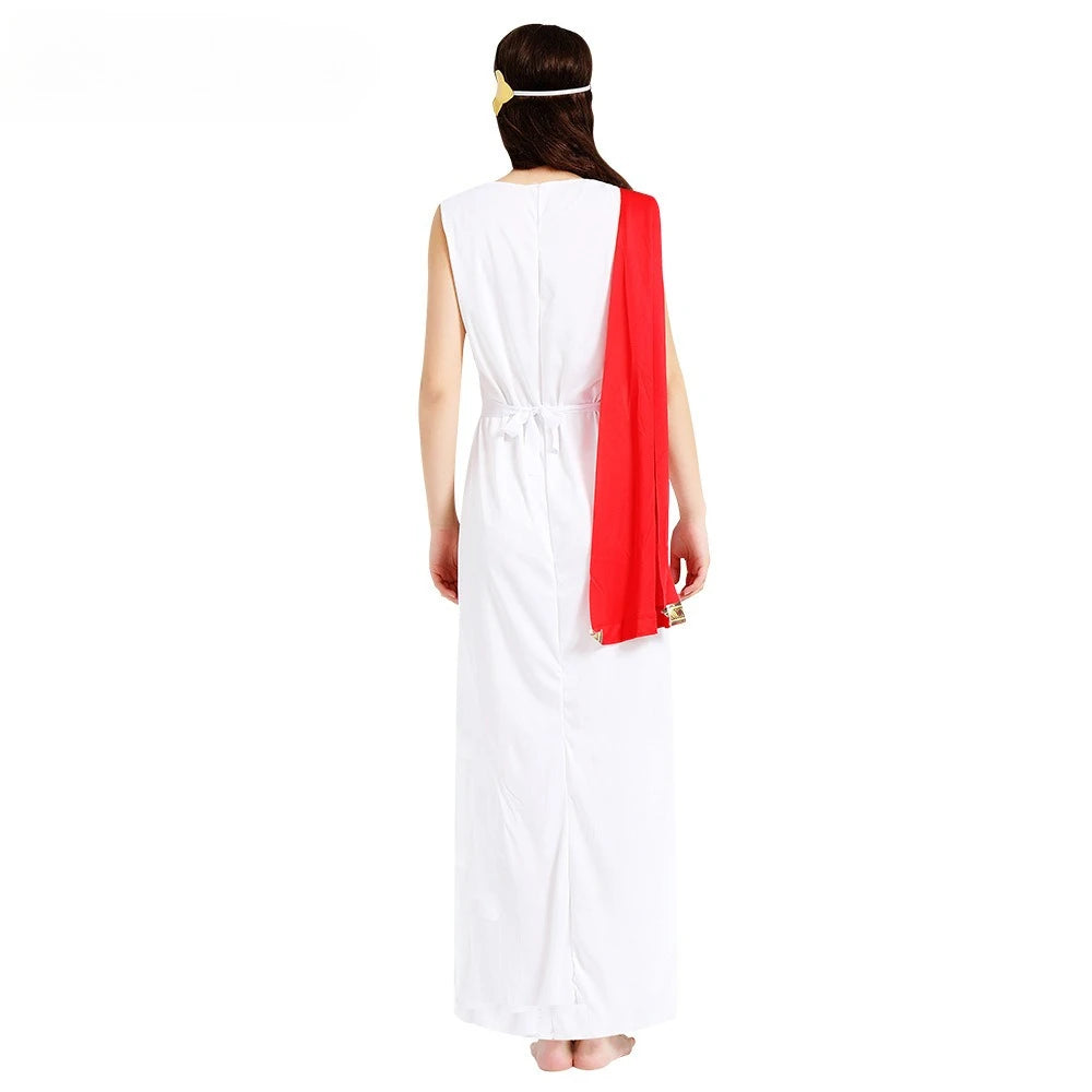 Ancient Greek Roman Goddess Costume Women Men Halloween Costumes - product image 3