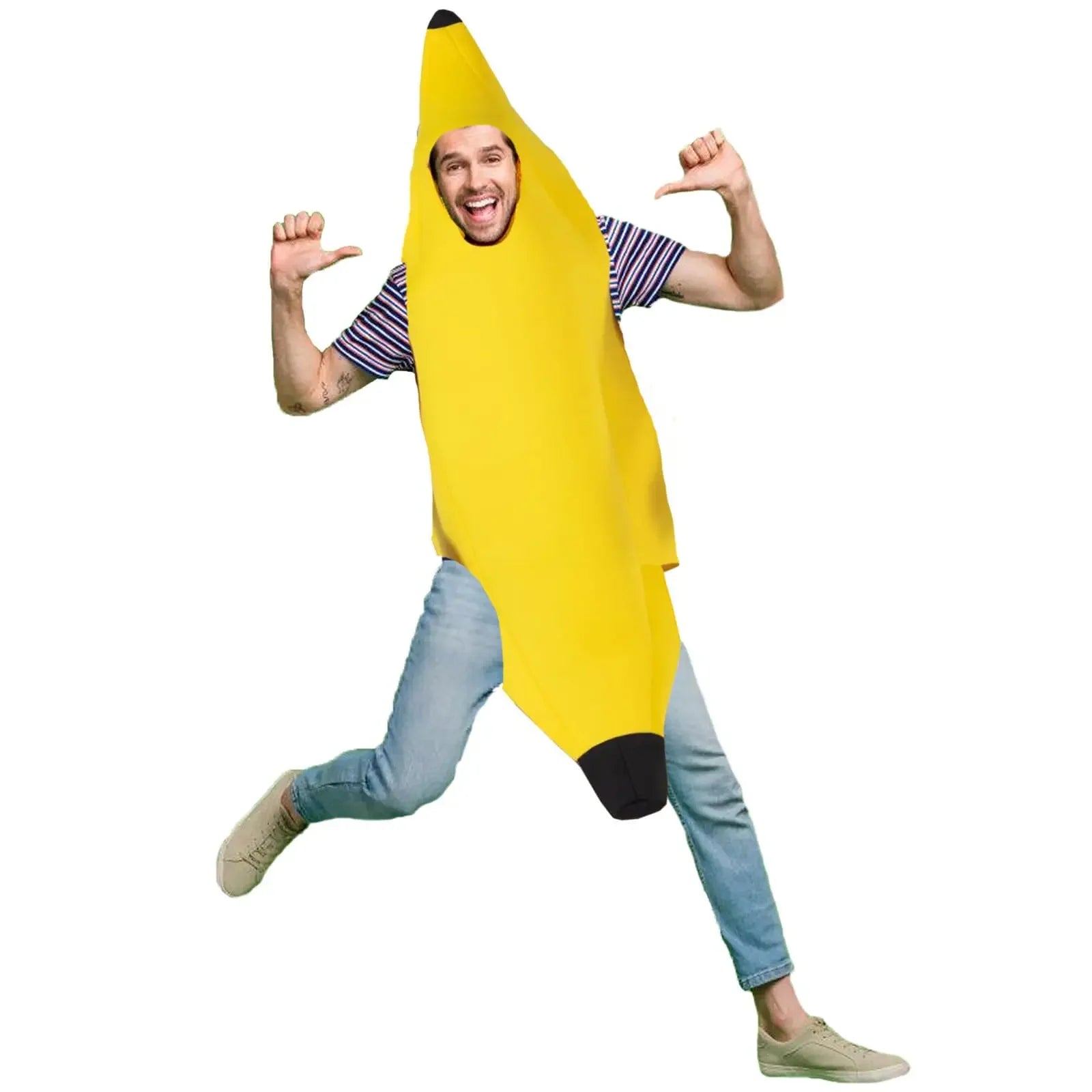 Couples Funny Fruit Vegetable Banana Dress Up Outfit Show Costume - alternate view 6