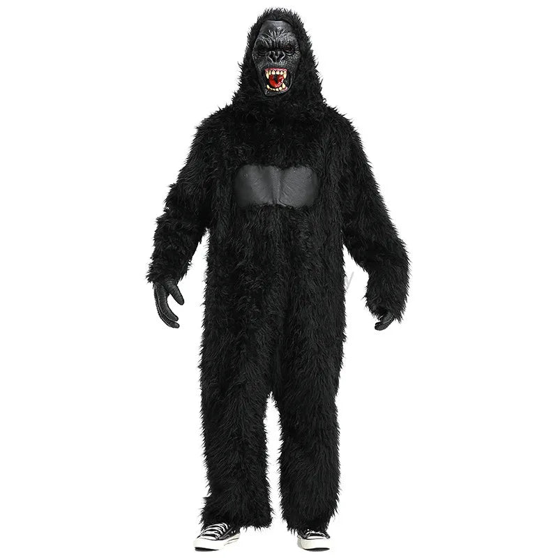 Gorilla Jumpsuits King Jungle Halloween Costume