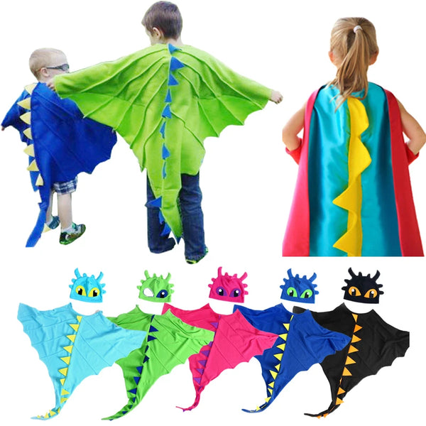 Toothless Dragon Costume Dinosaur Cape Clothes Dragon Dress Up Halloween Costumes Cosplay Dinosaur Christmas - product image 1